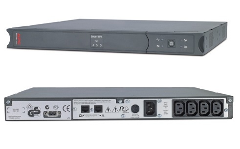 SC450RMI1U APC Smart-UPS SC 450 ВА, источник бесперебойного питания
