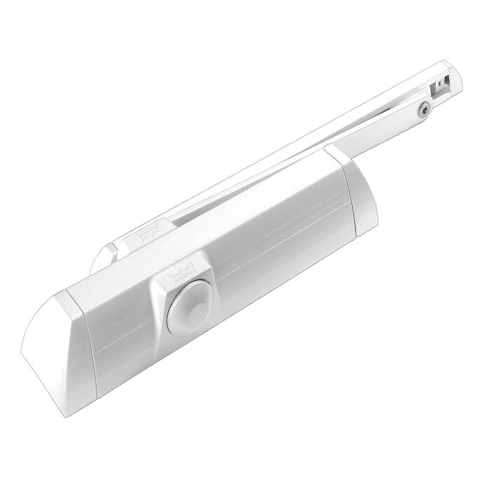 TS90 Impulse (белый), доводчик для дверей весом до 80 кг, двухскоростной