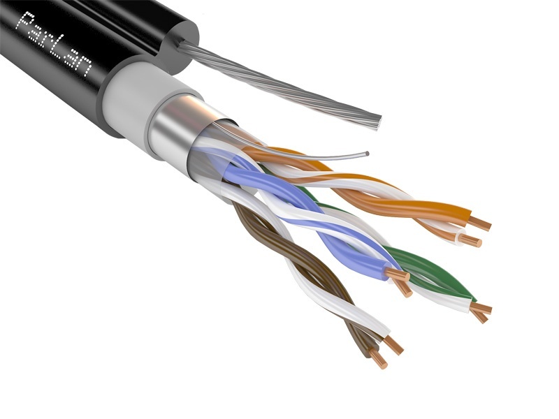 ParLan F/UTP Cat5e PVC/PEtr 4х2х0,52 (100016), кабель «витая пара» (LAN) для структурированных систем связи