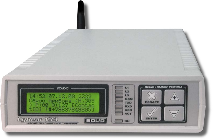 УОП-3 GSM ("Т-34"), устройство оконечное пультовое
