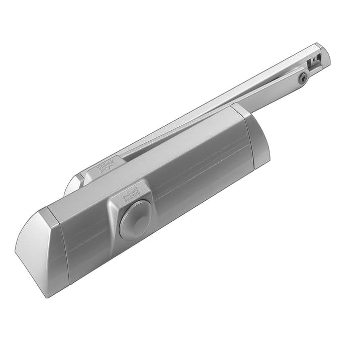 TS90 Impulse (серый), доводчик для дверей весом до 80 кг, двухскоростной