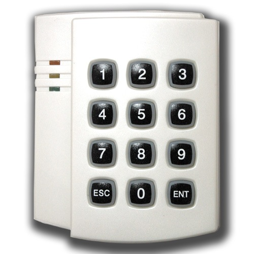 Matrix-VII (мод. EH Keys) светлый (Matrix-IV-EH Keys), считыватель proxi-карт со встроенной клавиатурой