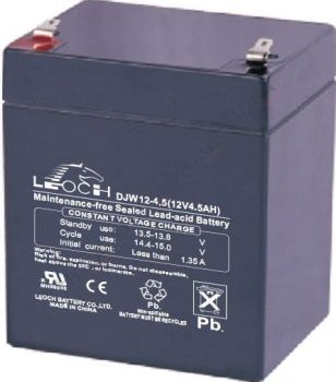 LEOCH DJW12-4,5, аккумулятор герметичный свинцово-кислотный