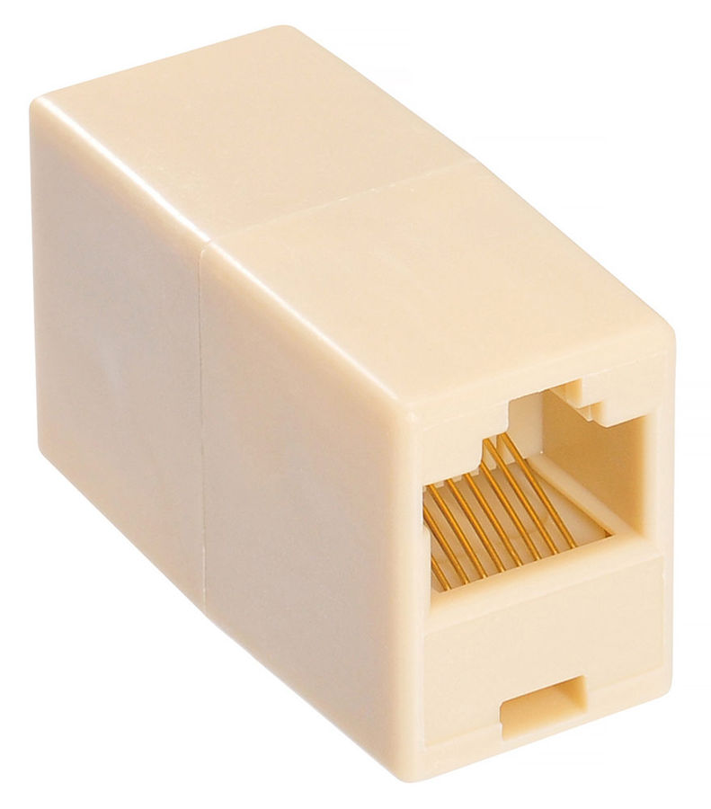 RJ-45 (розетка)-RJ-45 (розетка) переходник