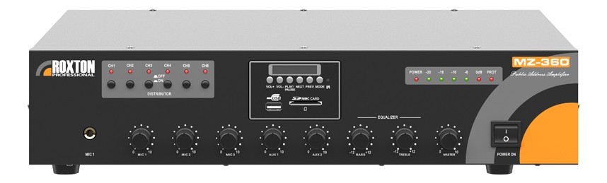 MZ-360 (ROXTON) усилитель комбинированный, 360Вт