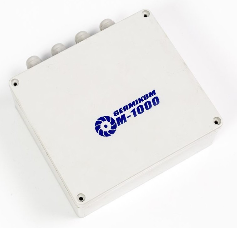Germikom M-1000, уличный блок питания