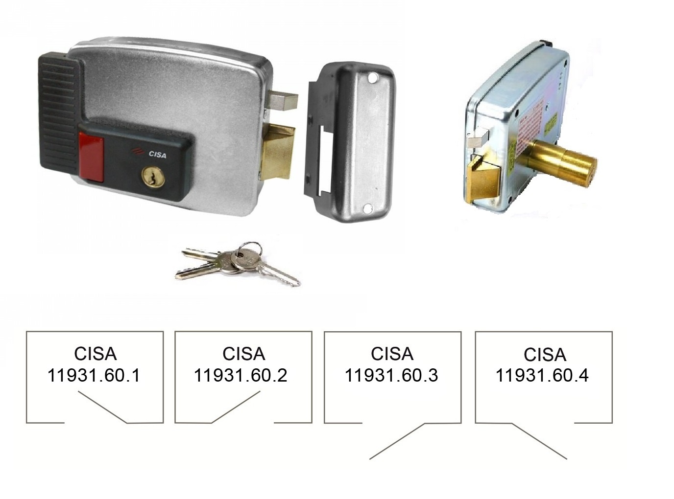 11.931.60.3, замок электромеханический CISA