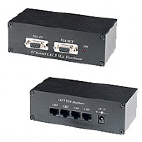 VD105, распределитель 1 VGA вход на 5 выходов