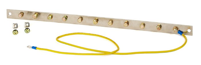 TGRD-19, медная шина заземления, 19"