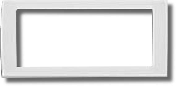 Рамка универсальная на 4 модуля, белая, Viva (F00013)