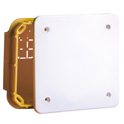 Коробка ответвительная прямоугольная для твердых стен, IP40, 92х92х45 (59361)