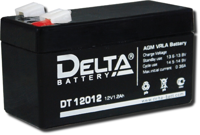 Delta DT 12012, аккумулятор герметичный свинцово-кислотный