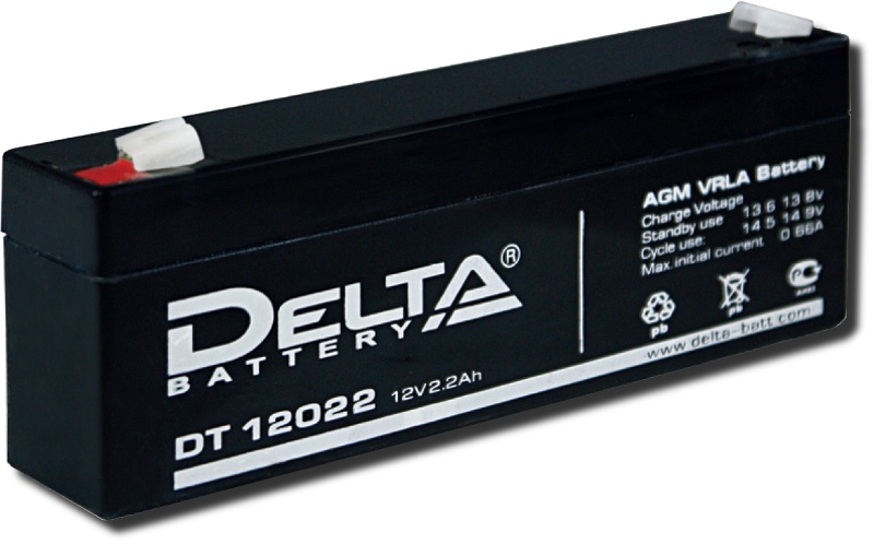 Delta DT 12022, аккумулятор герметичный свинцово-кислотный