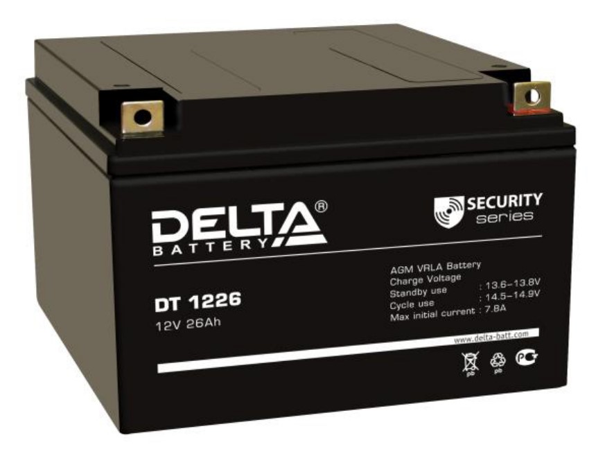 Delta DT 1226, аккумулятор герметичный свинцово-кислотный