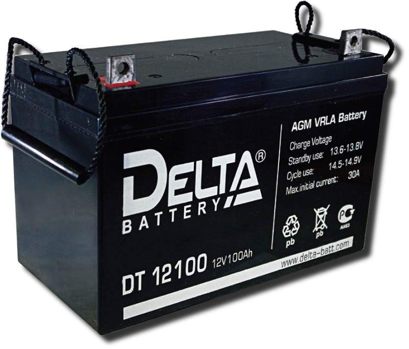Delta DT 12100, аккумулятор герметичный свинцово-кислотный