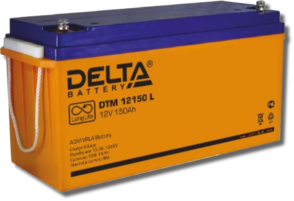 Delta DTM 12150 L, аккумулятор герметичный свинцово-кислотный