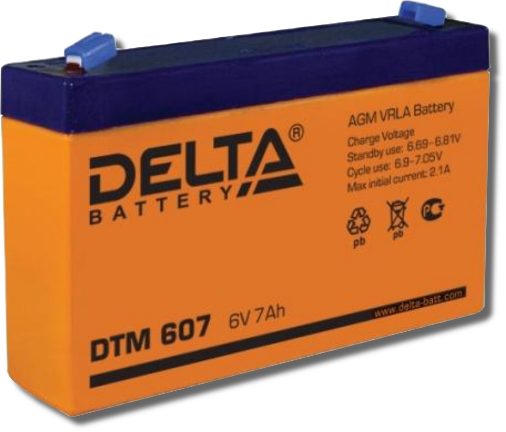 Delta DTM 607, аккумулятор герметичный свинцово-кислотный