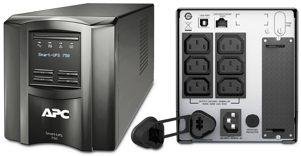 SMT750I APC Smart-UPS 750 ВА, источник бесперебойного питания