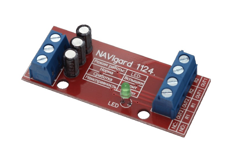NV 1124, модуль подключения двухпроводных извещателей