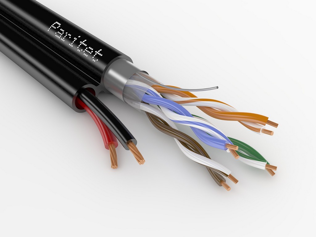 ParLan combi F/UTP4 Cat5e + 2х0,75 PE (100584), кабель «витая пара» (LAN) для структурированных систем связи