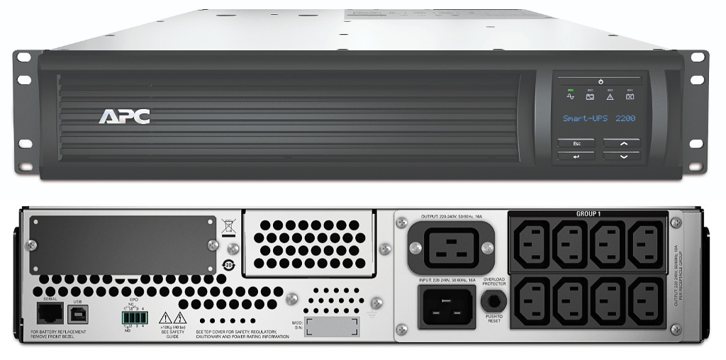 SMT2200RMI2U APC Smart-UPS 2200 ВА, источник бесперебойного питания
