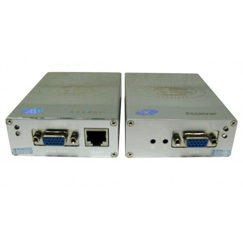 TA-V/3+RA-V/3, комплект (передатчик+приёмник) для передачи VGA и аудиосигнала