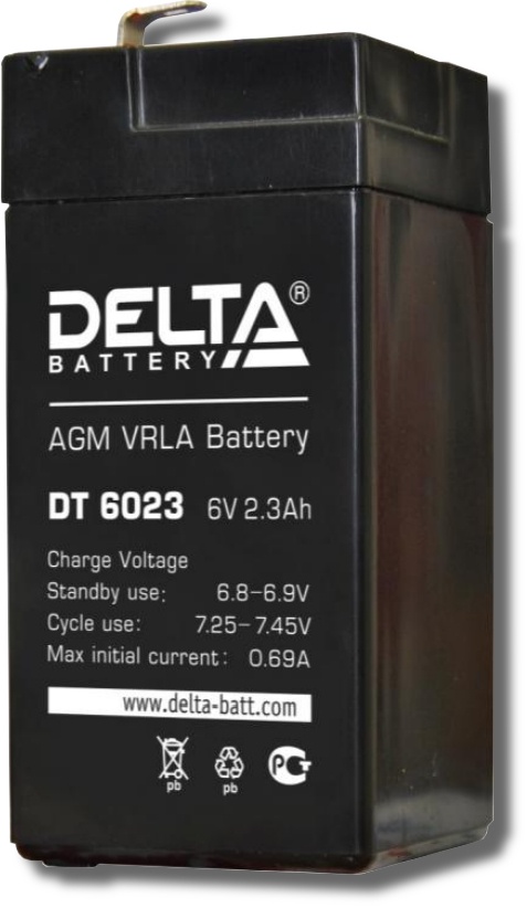 Delta DT 6023, аккумулятор герметичный свинцово-кислотный