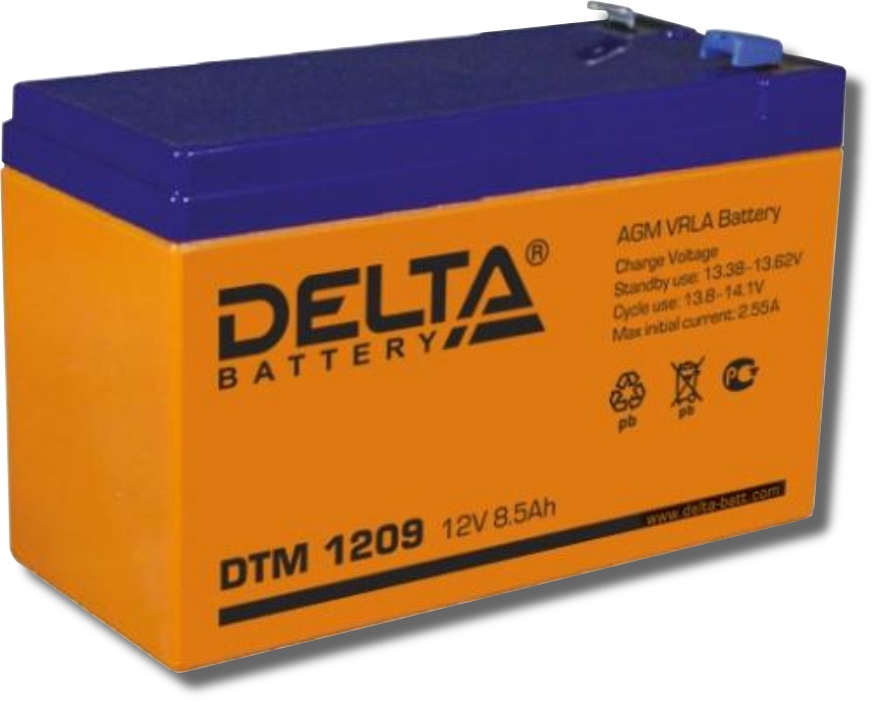 Delta DTM 1209, аккумулятор герметичный свинцово-кислотный