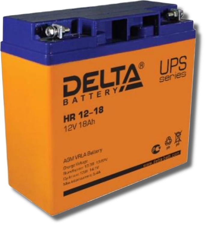 Delta HR 12-18, аккумулятор герметичный свинцово-кислотный