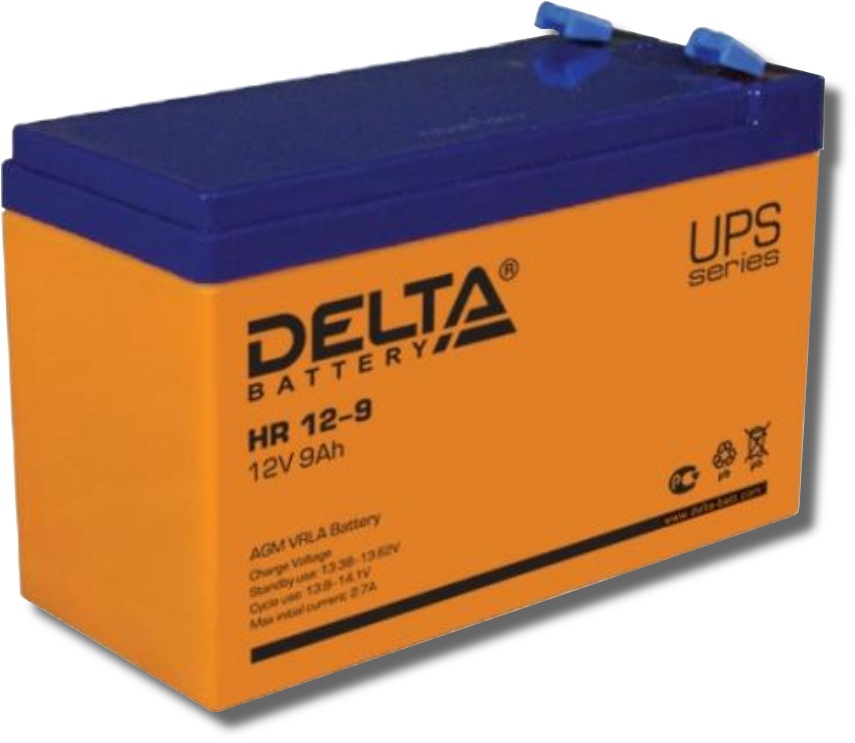 Delta HR 12-9, аккумулятор герметичный свинцово-кислотный
