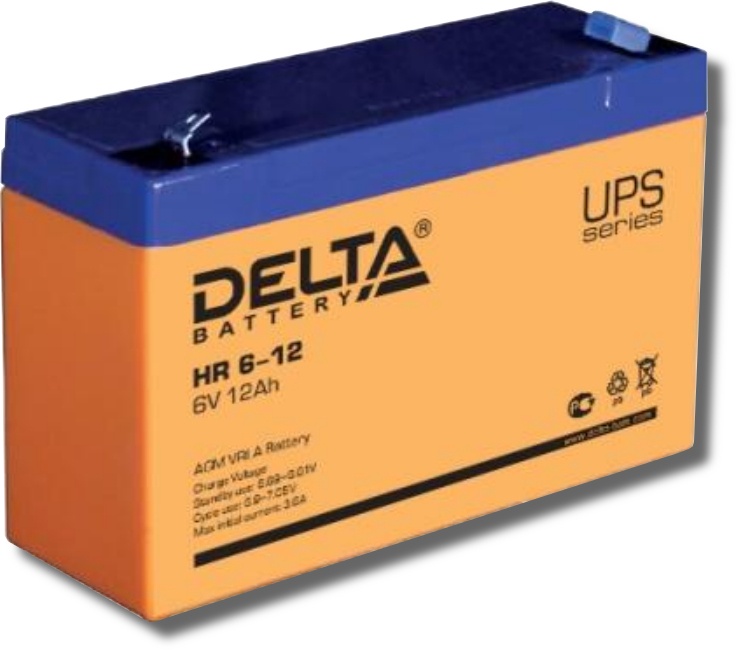 Delta HR 6-12, аккумулятор герметичный свинцово-кислотный