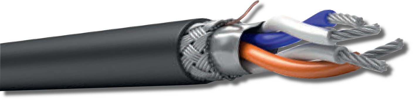 ТехноКИПвнг(А)-HF 2х2х0,78, кабели симметричные для промышленного интерфейса RS-485