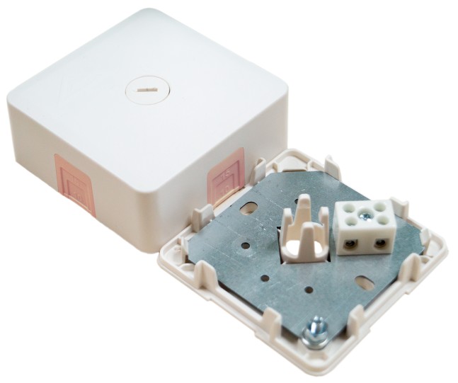 КМ-О (2к)-IP41-s, коробка монтажная огнестойкая