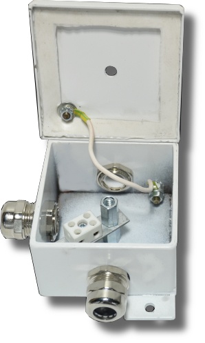 КМ-О (2к*6,0)-IP66 три ввода, Коробка монтажная огнестойкая