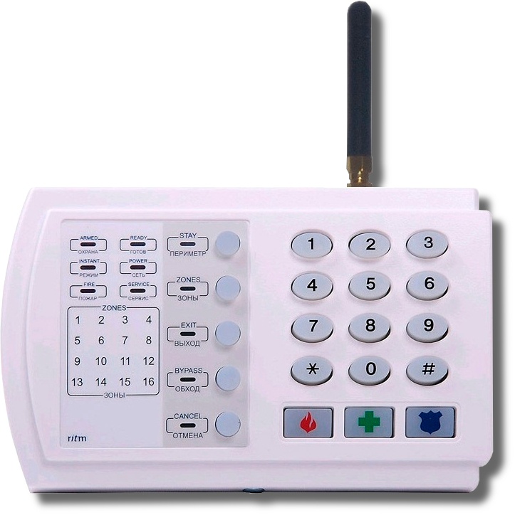 Контакт GSM-9N с внешней антенной (Контакт GSM-9 (версия 2)), прибор приемно-контрольный с контроллером TM