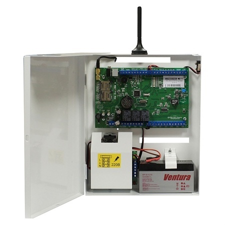 S632-2GSM-BK24-W (S632-2GSM-BK - 1,2W) под АКБ 1,2Ач, цвет белый, устройство оконечное объектовое приемно-контрольное c GSM коммуникатором