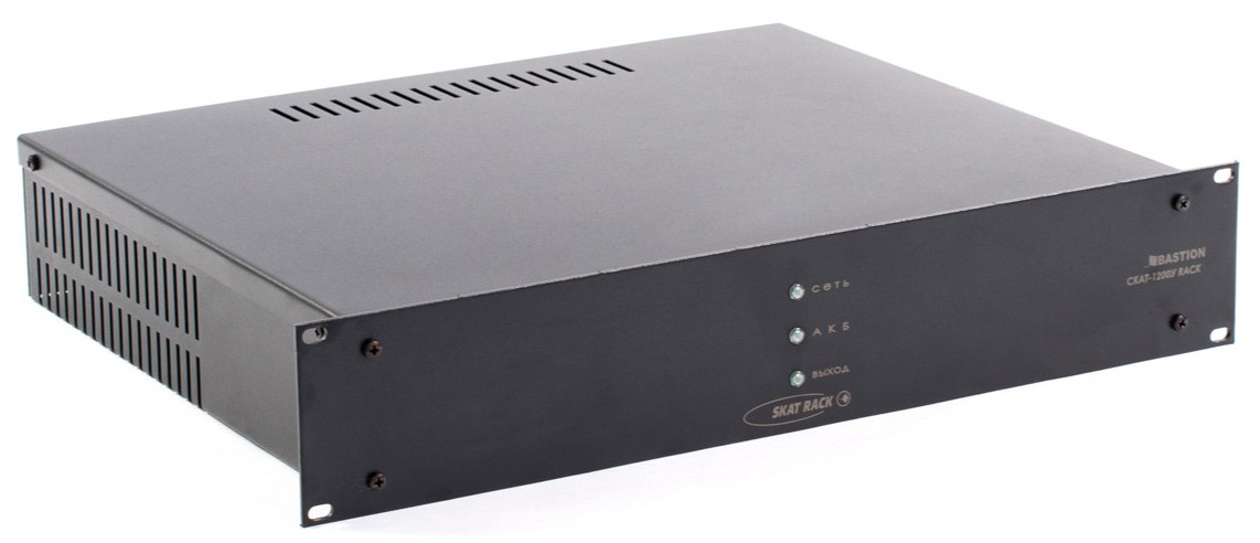 СКАТ-1200У RACK (СКАТ ИБП-12/7-2х17-RACK) (2141), источник вторичного электропитания резервированный