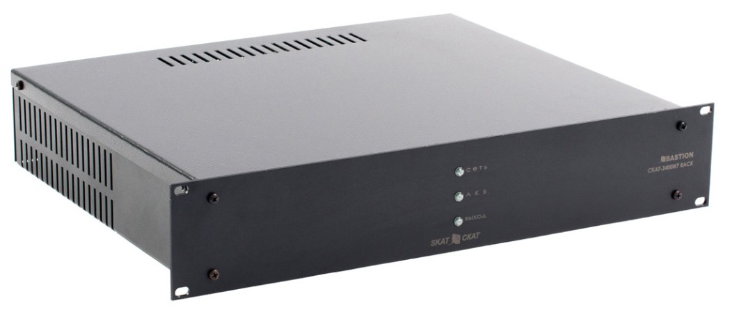 СКАТ-2400И7 RACK (СКАТ ИБП-24/4,5-2х17-RACK) (2143), источник вторичного электропитания резервированный