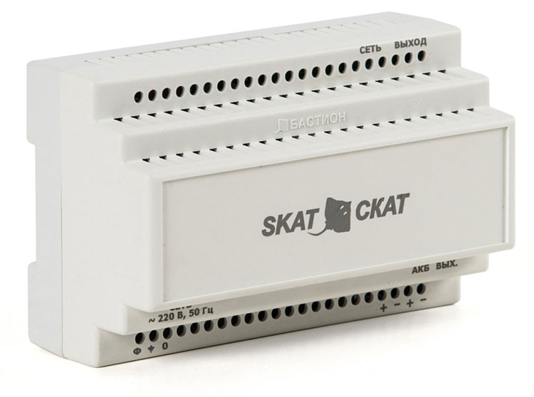 SKAT-12-6.0DIN (586), источник вторичного электропитания резервированный