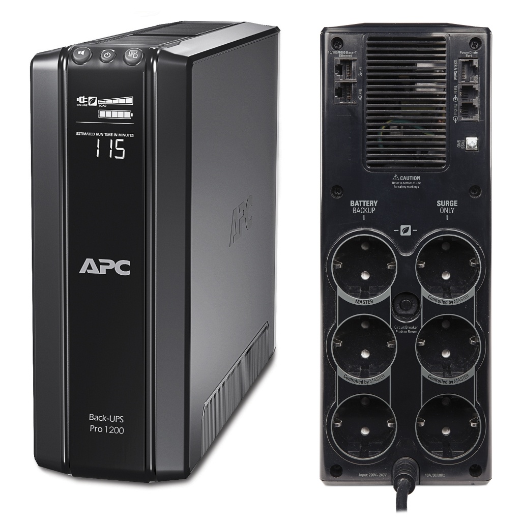 BR1200G-RS APC Back-UPS Pro 1200 ВА, источник бесперебойного питания