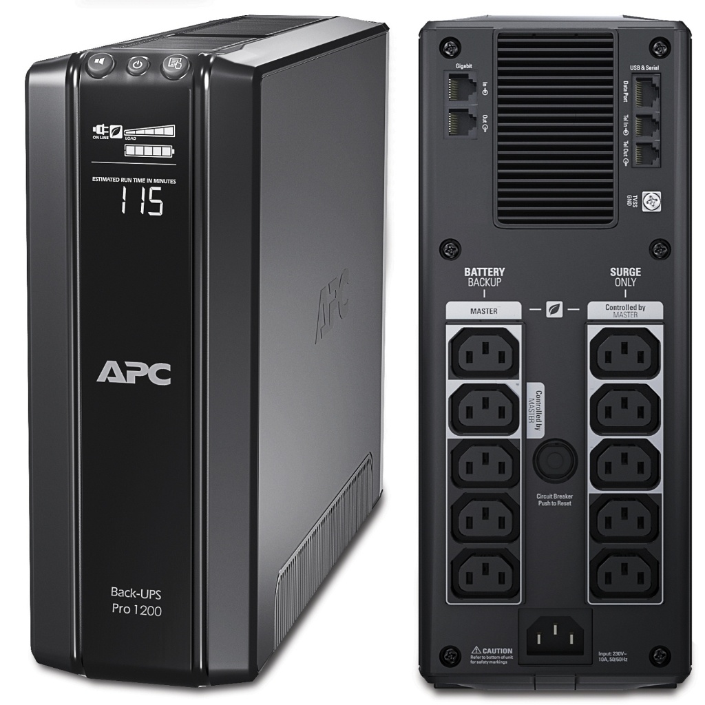 BR1200GI APC Back-UPS Pro 1200 ВА, источник бесперебойного питания