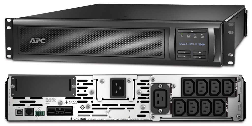 SMX3000RMHV2U APC Smart-UPS X 3000 ВА, источник бесперебойного питания