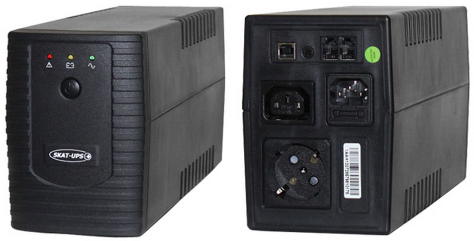 SKAT-UPS 800/400 (SKAT-UPS 800-IN-1х9) (454), бесперебойный источник питания