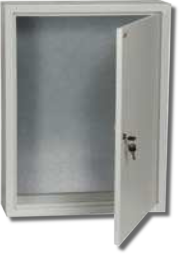Корпус металлический ЩМП-7-0 1320х750х300 УХЛ3 IP31 с монтажной платой (YKM40-07-31)