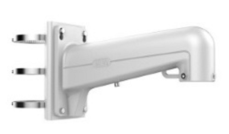 DS-1602ZJ-pole, кронштейн столбовой для крепления уличных скоростных поворотных 5" и 7" видеокамер