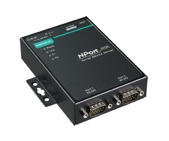 NPort 5210A, 2-портовый асинхронный сервер RS-232 в Ethernet