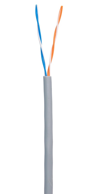 U/UTP 2pair, Cat5, In, PVC (EC-UU002-5-PVC-GY), кабель «витая пара» (LAN) для структурированных систем связи
