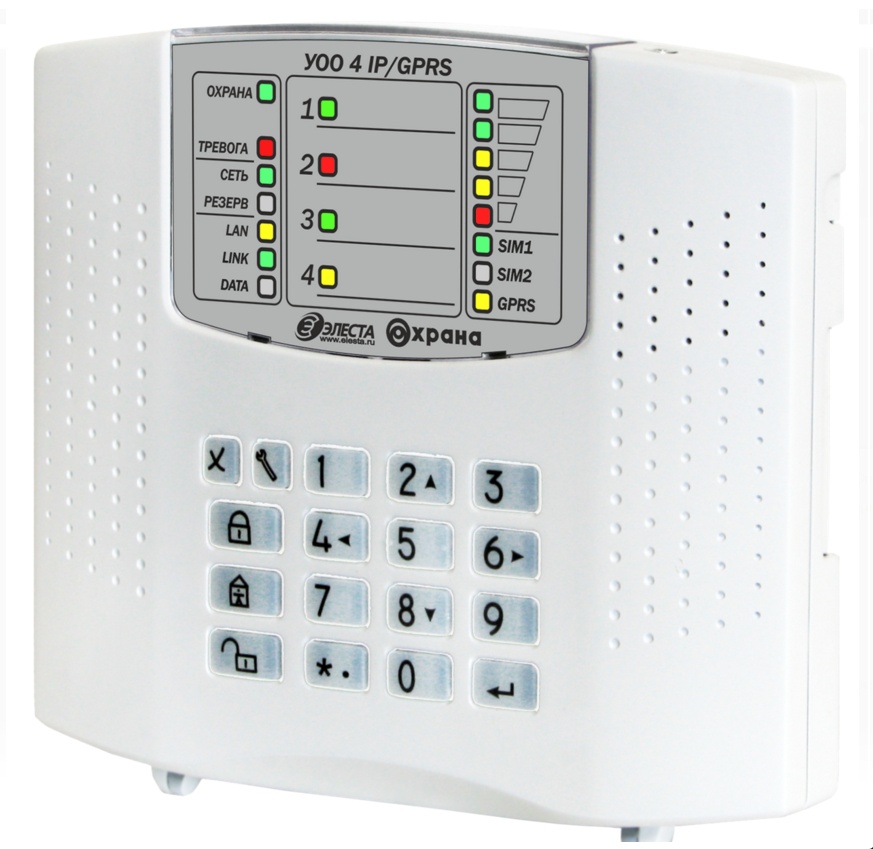 Юпитер-2463 (4 IP/GPRS/Wi-Fi), устройство оконечное объектовое