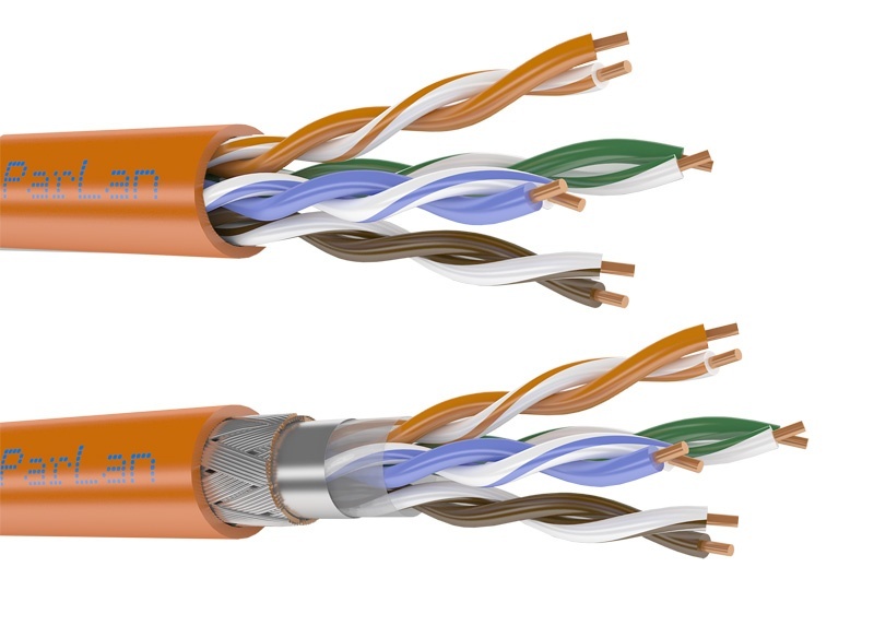 ParLan F/UTP Cat6 ZH нг(А)-HF 4х2х0,57 (101087), кабель «витая пара» (Cat6)(LAN) для структурированных систем связи