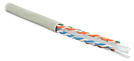 UUTP4-C6-S23-IN-PVC-GY-305, кабель «витая пара» (LAN) для структурированных систем связи